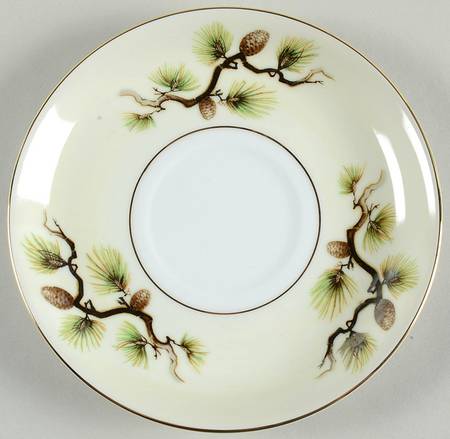 Shasta Pine Cream Saucer for Cream Soup Bowl