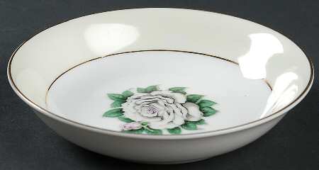 White Rose Fruit/Dessert (Sauce) Bowl