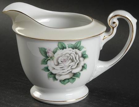 White Rose Creamer