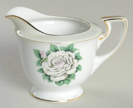 White Rose Creamer