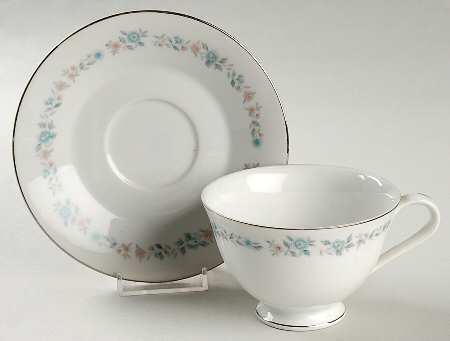 Belmont Footed Cup & Saucer Set