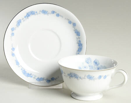 Blue Hour Footed Cup & Saucer Set