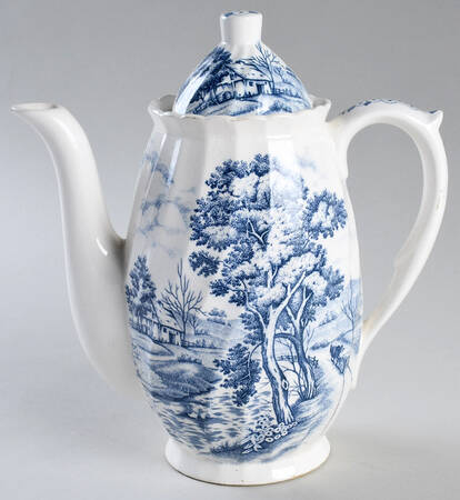 Blue River Coffee Pot & Lid