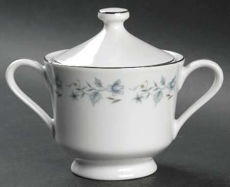 Bluefield Sugar Bowl & Lid