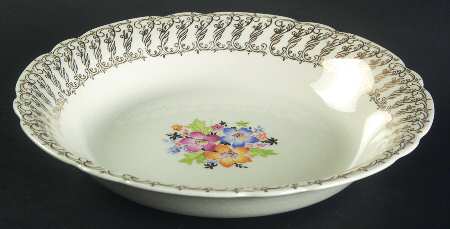 Canterbury Gold Coupe Soup Bowl