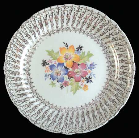 Canterbury Gold Dinner Plate
