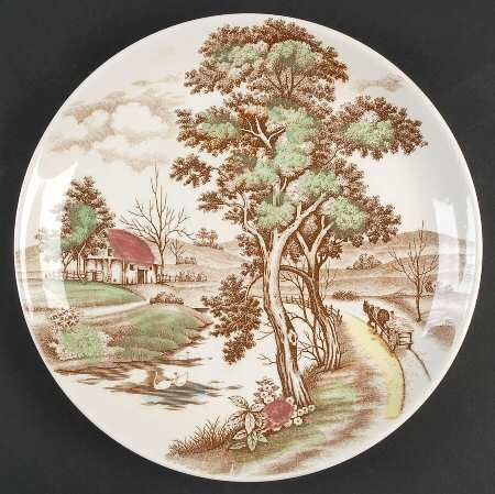 Countryside (Japan) 11" Chop Plate (Round Platter)