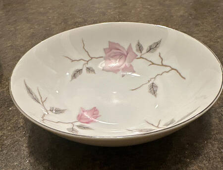 Dawn Rose Coupe Cereal Bowl