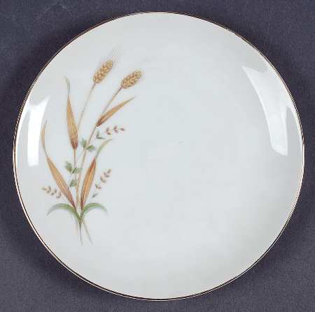 Golden Harvest Bread & Butter Plate