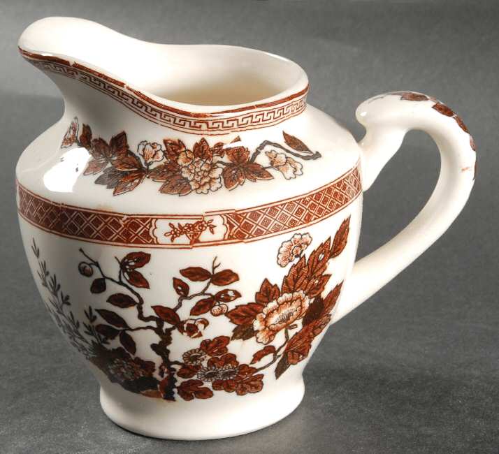 Indian Tree Brown (Japan) Creamer