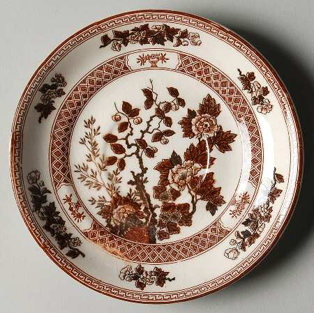 Indian Tree Brown (Japan) Saucer