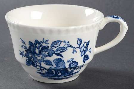 Jardin Bleu Flat Cup