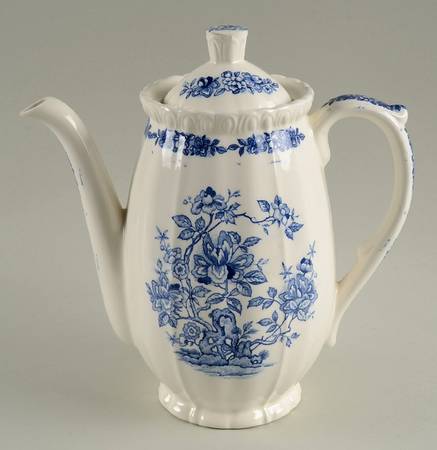 Jardin Bleu Coffee Pot & Lid
