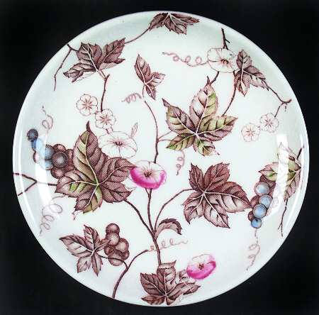 Morning Glory Bread & Butter Plate