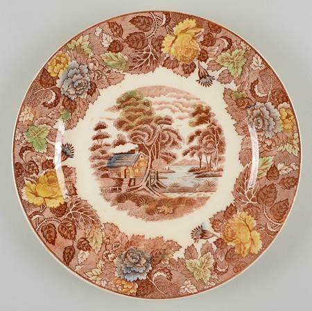 Mountain Woodland Dinner Plate