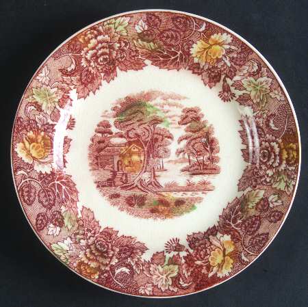 Mountain Woodland Bread & Butter Plate