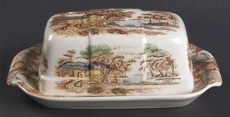 Mountain Woodland 1/4 Lb Covered Butter