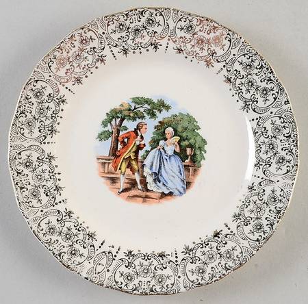 Old Colonial Bread & Butter Plate