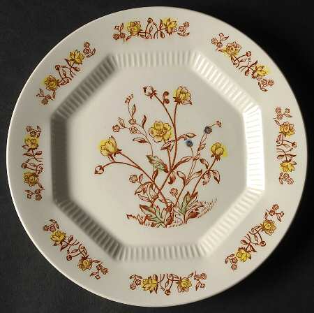 Prairie Flower Salad Plate