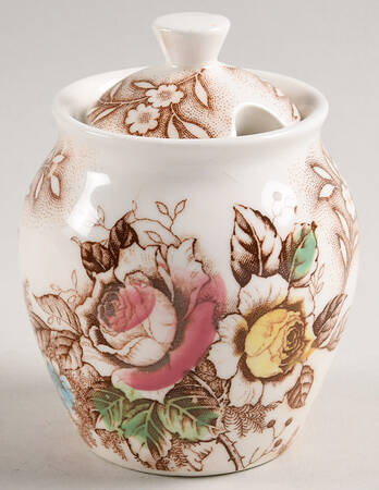 Rose Arbor Brown Multicolor Marmalade & Lid