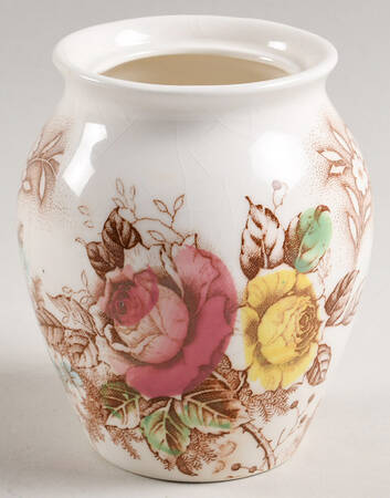 Rose Arbor Brown Multicolor Jam/Jelly No Lid