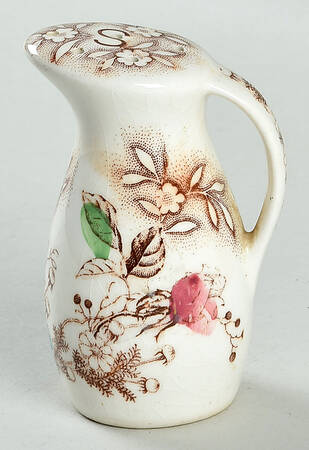 Rose Arbor Brown Multicolor Salt Shaker