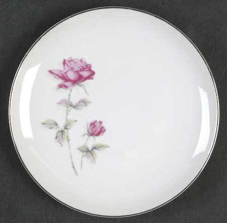 Rose Bramble Bread & Butter Plate