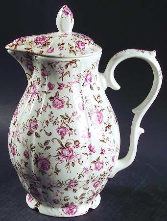 Rose Garden Coffee Pot & Lid