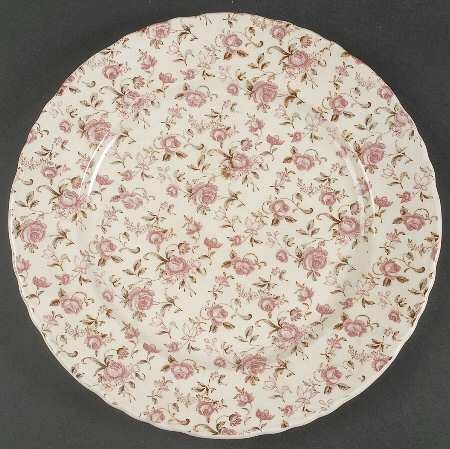 Rose Garden 12" Chop Plate (Round Platter)