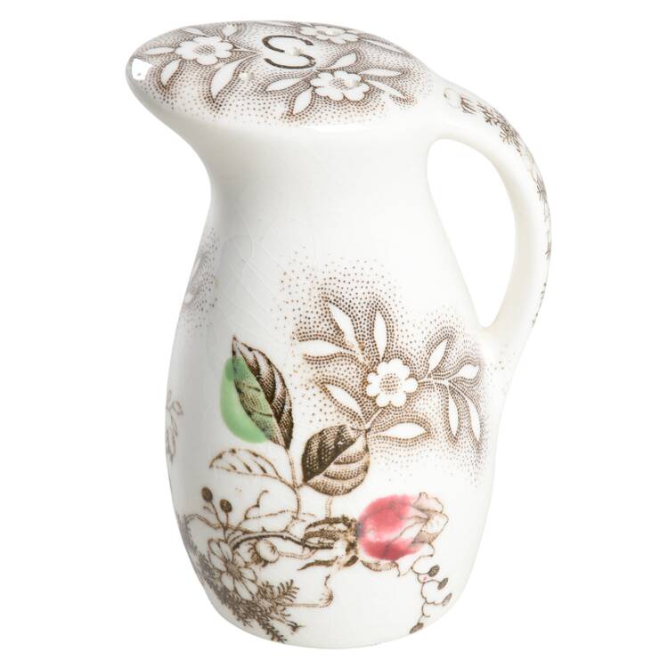 Rosevine Handled Salt Shaker