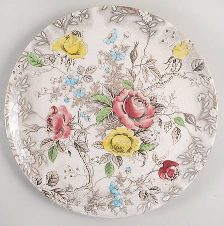 Rosevine 11" Chop Plate (Round Platter)