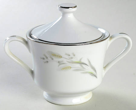 Saxony Sugar Bowl & Lid