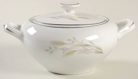 Saxony Sugar Bowl & Lid