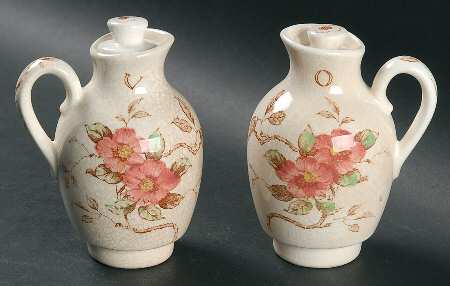 Springtime Vinegar and Oil Set with Stoppers