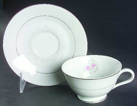 Sweet Afton Footed Cup & Saucer Set