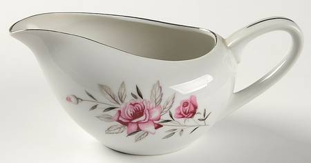 Wild Rose (Platinum Trim) Creamer