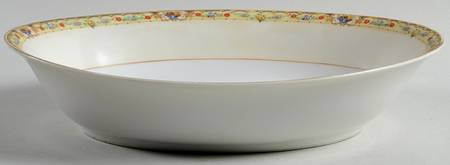 Canterbury Bells 10" Oval Vegetable Bowl