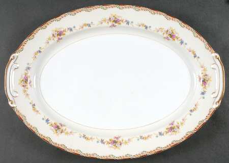 Corinthia 16" Oval Serving Platter