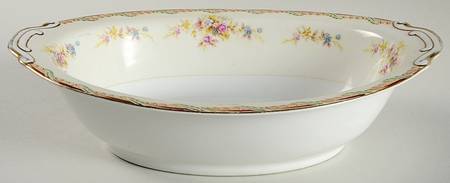 Corinthia 10" Oval Vegetable Bowl