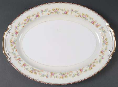 Jeanine 16" Oval Serving Platter
