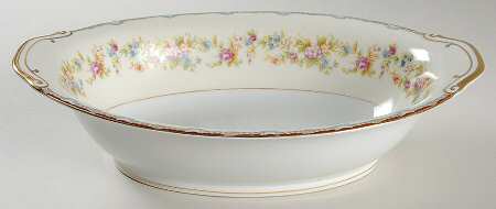 Jeanine 11" Oval Vegetable Bowl