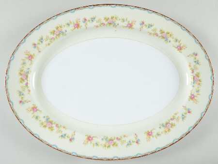 Jeanine 16" Oval Serving Platter