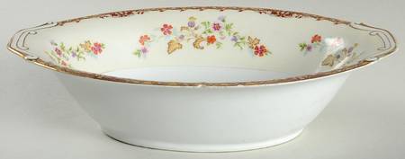 L'Automne 10" Oval Vegetable Bowl