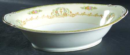 NAT1 10" Oval Vegetable Bowl