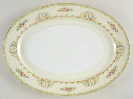 NAT1 13" Oval Serving Platter
