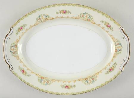 NAT1 15" Oval Serving Platter