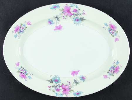 NAT13 15" Oval Serving Platter