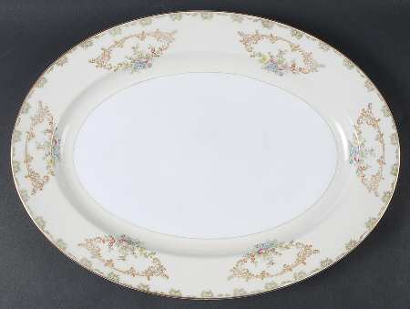 NAT14 16" Oval Serving Platter