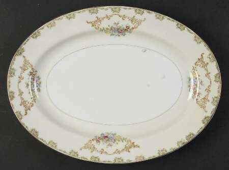 NAT14 12" Oval Serving Platter