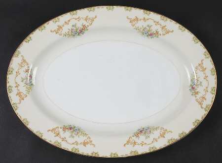 NAT14 14" Oval Serving Platter